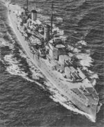 L'incrociatore britannico HMS Sidney