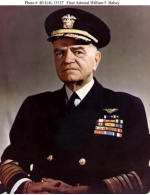 L'ammiraglio William F. Halsey