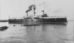 L'incrociatore corazzato Cristóbal Colón costruito in Italia per conto della marina spagnola