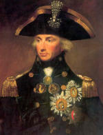 Lord Horatio Nelson in un ritratto del 1797
