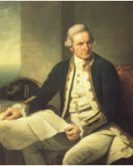 Ritratto del capitano James Cook