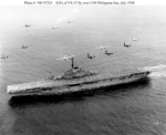 La portaerei USS Philippine Sea (Foto www.history.navy.mil)